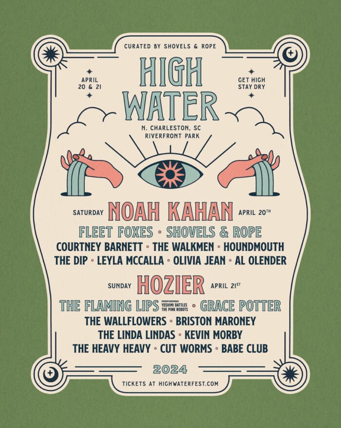 High Water Festival Unveils 2024 Lineup: Noah Kahan, Hozier and More